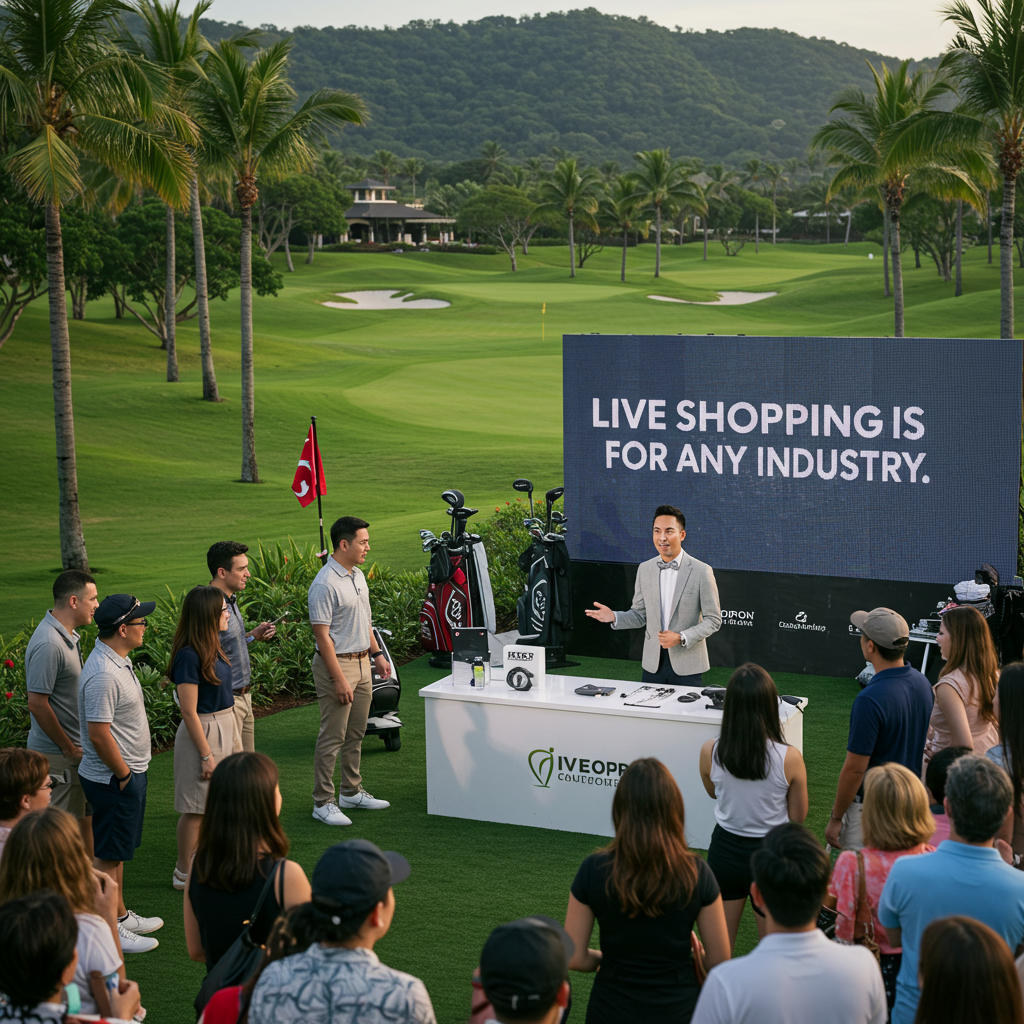 Drive More Sales: How Live Shopping is Revolutionizing the Golf Industry with MY LIVE Featured Image